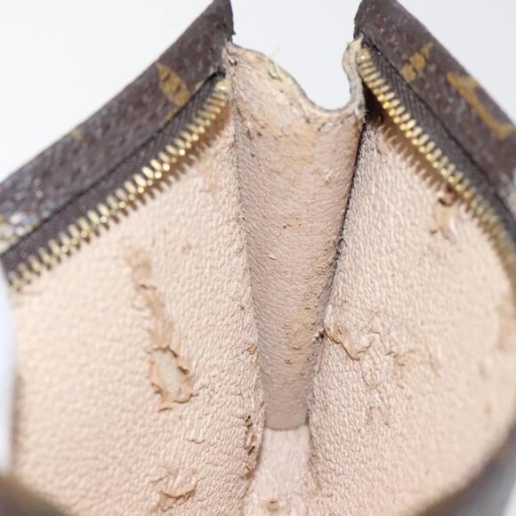 LOUIS VUITTON Monogram Bucket PM Accessory Pouch LV Auth 120068 - Picture 13 of 16